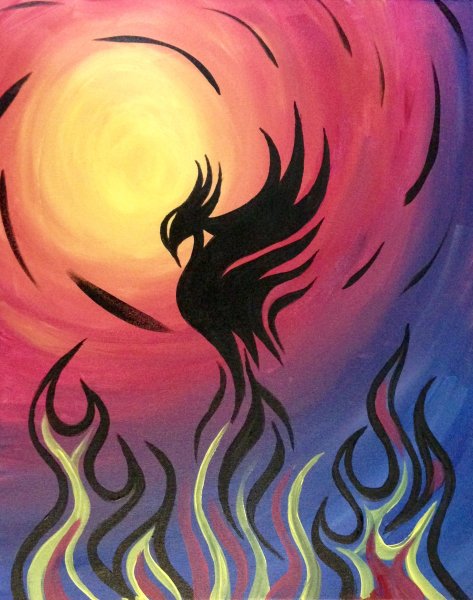 Феникс живопись
