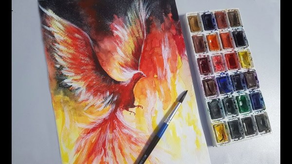 Феникс Гарри Поттер арт