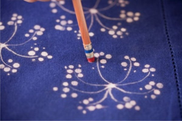 Роспись отбеливателем