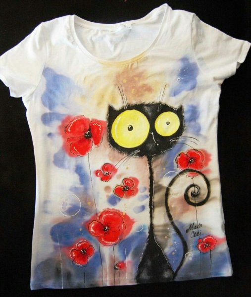 Разрисованные футболки
