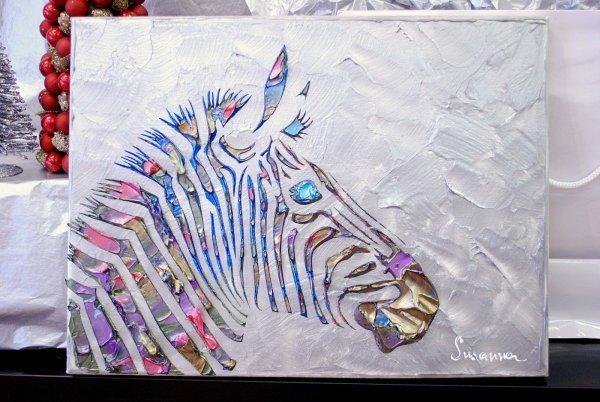 Акрил металлик картины