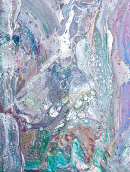 Акрил металлик картины