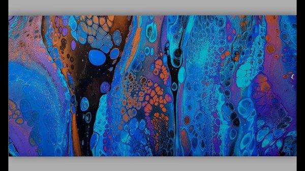 Акрил металлик картины