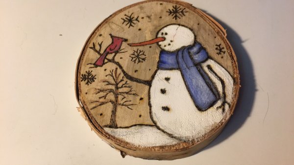 Новогоднее Выжигание