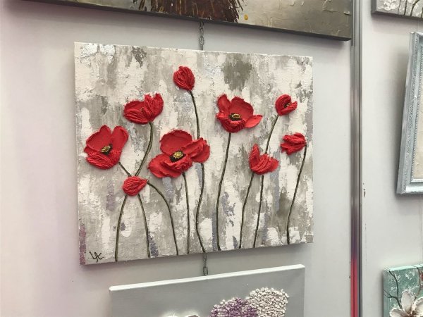 Интерьерная живопись акрилом