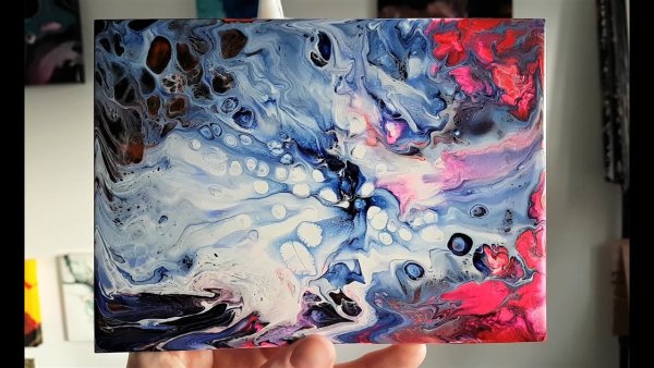 Акриловая техника рисования