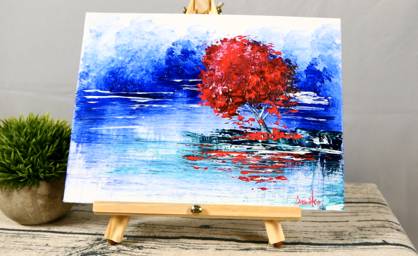 Рисуем акрилом на холсте