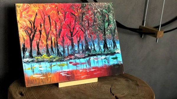 Ютуб рисование акрилом