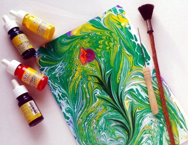 Цветы для рисования акриловыми красками