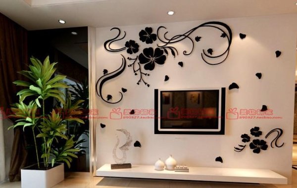 Декор из пенопласта на стену