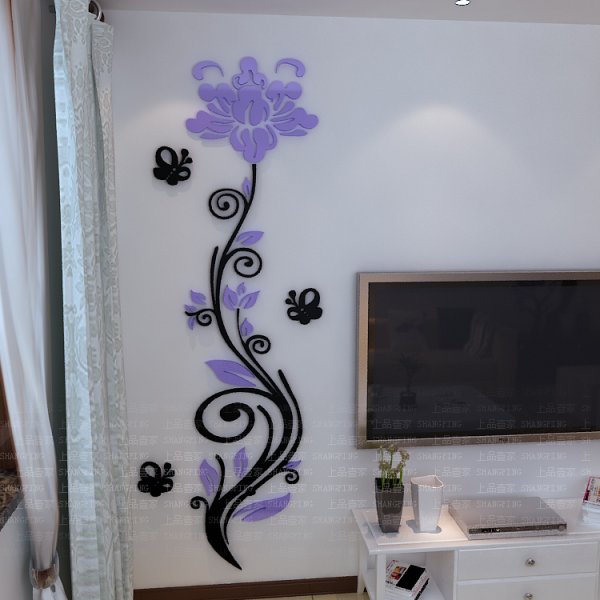 Рисунки из гипсокартона на стене