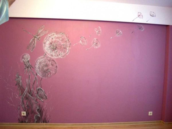 Акриловая краска для стен