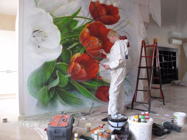 Роспись стен в квартире