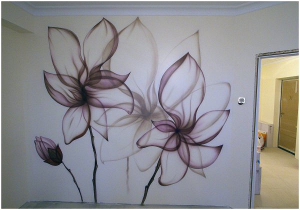 Роспись стен акрилом