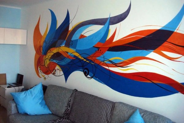 Ветка Сакуры живопись