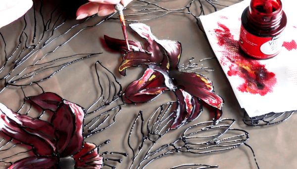 Витражная роспись по стеклу