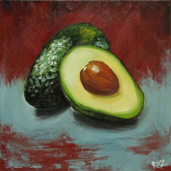 Этюд авокадо