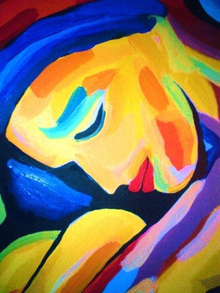 Абстракция краски