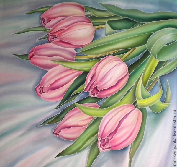 Батик Москвиной Татьяны