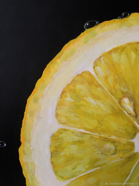 Лимоны акрилом