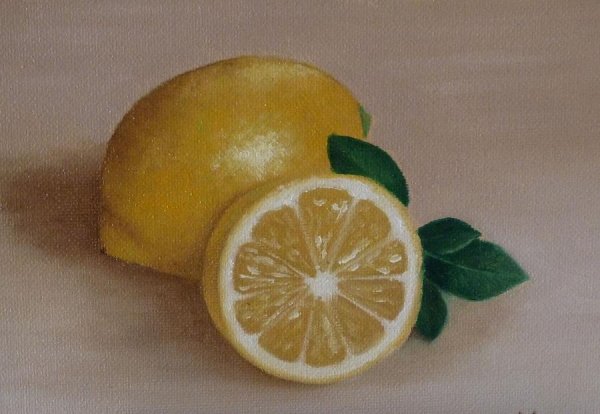 Лимоны картина