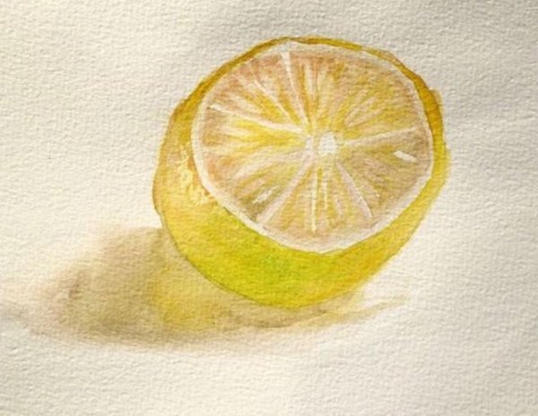 Зарисовка лимона