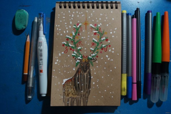 Идеи для рисования на крафтовой бумаге