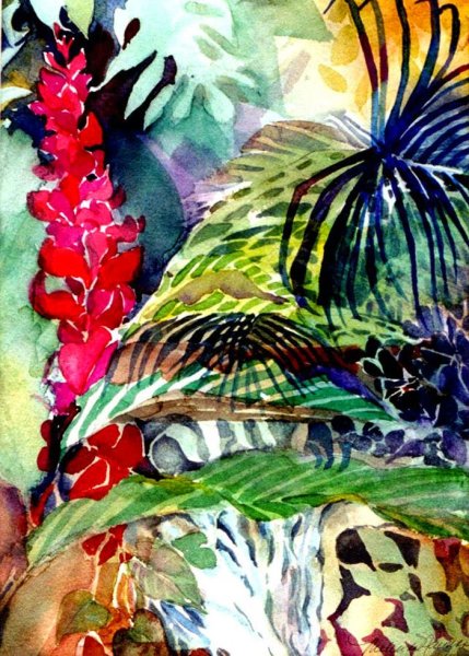 Картины в тропическом стиле