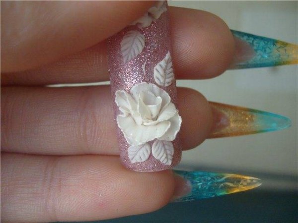 Лепка на ногтях для начинающих