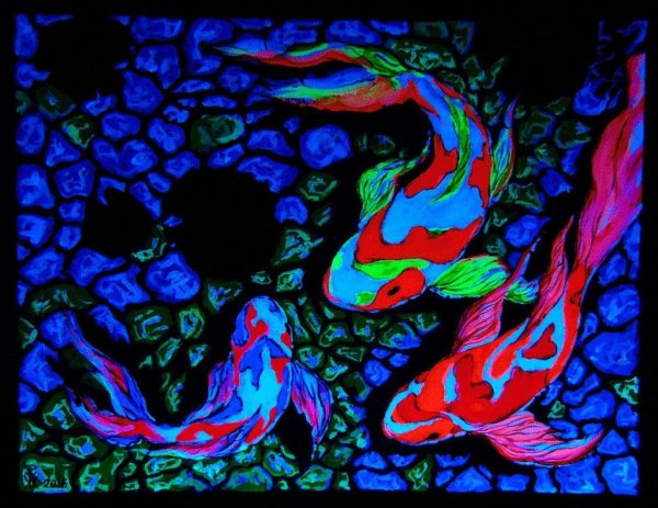 Флуоресцентные картины