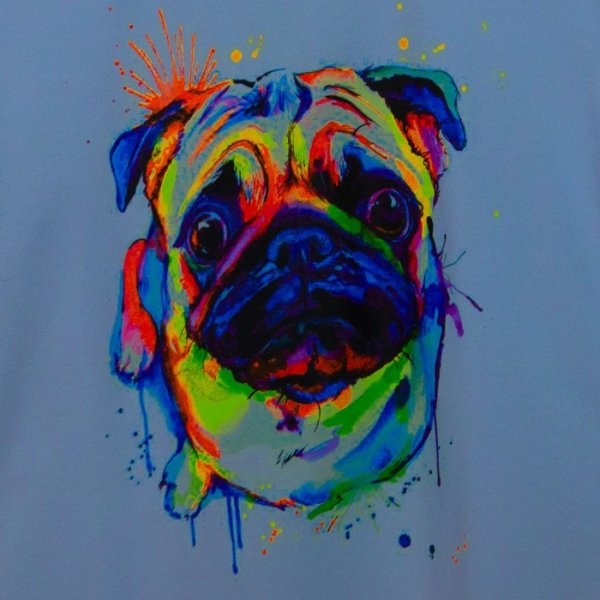 Картины флуоресцентным акрилом