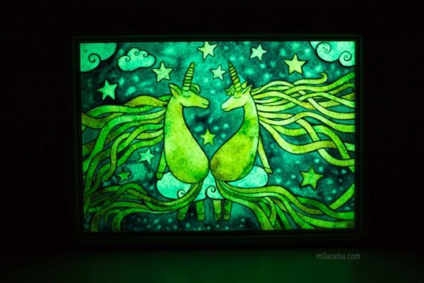 Светящиеся картины