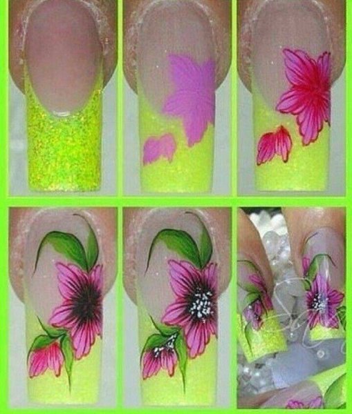 Акриловые краски для рисования на ногтях