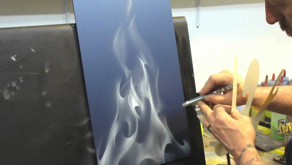 Уроки аэрографии