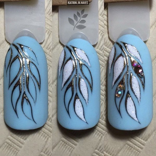 МК рисование на ногтях