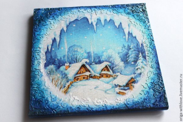 Зимнее панно