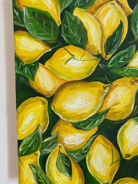 Лимончики картина