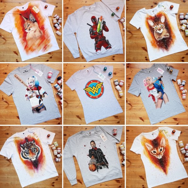 Роспись одежды на заказ как начать