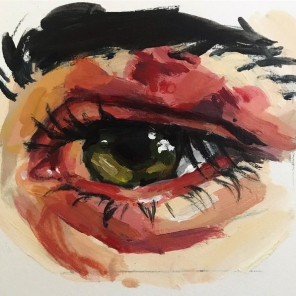 Глаза маслом живопись