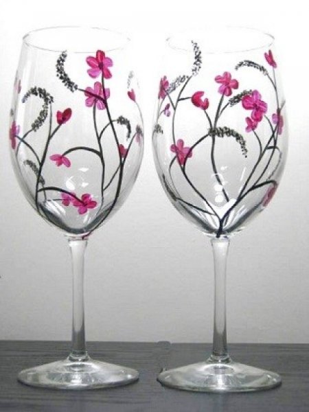 Рисование бокал