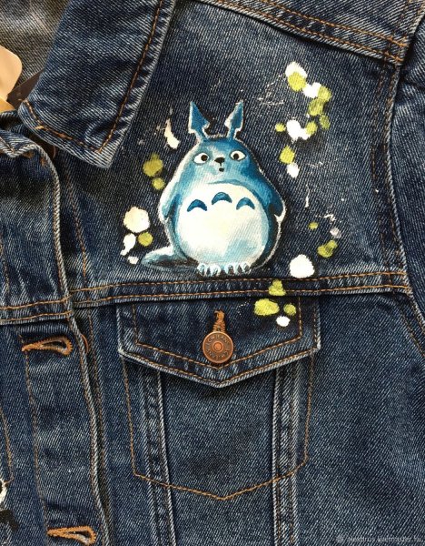 Роспись джинсовки