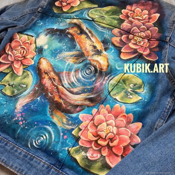 Роспись на джинсах