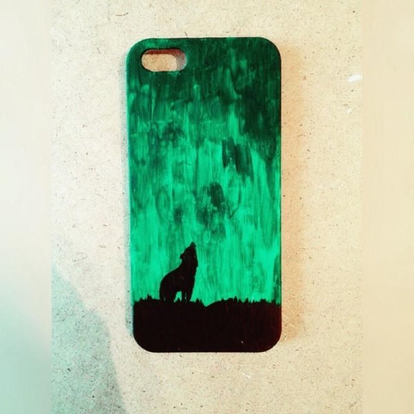 Разрисовать чехол для телефона