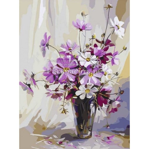 Картины акрилом цветы