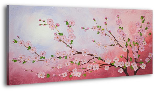 Ветка Сакуры акрилом