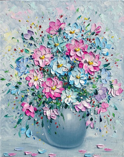 Техника Импасто маслом