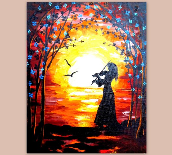 Силуэтная живопись