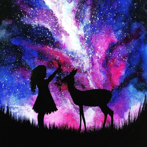 Силуэтная живопись