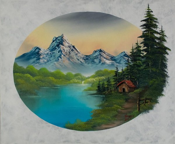 Боб Росс Valley view