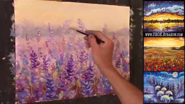 Живопись маслом для начинающих мастер-класс